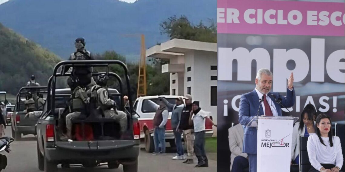 El gobernador Alfredo Ramírez Bedoya ordena reforzar el operativo de seguridad en Cherán y Nahuatzen