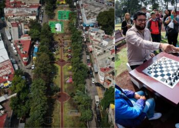 Entrega Alcalde Isaac Montoya Noveno Sendero Seguro y Luminoso en la colonia Ahuizotla.