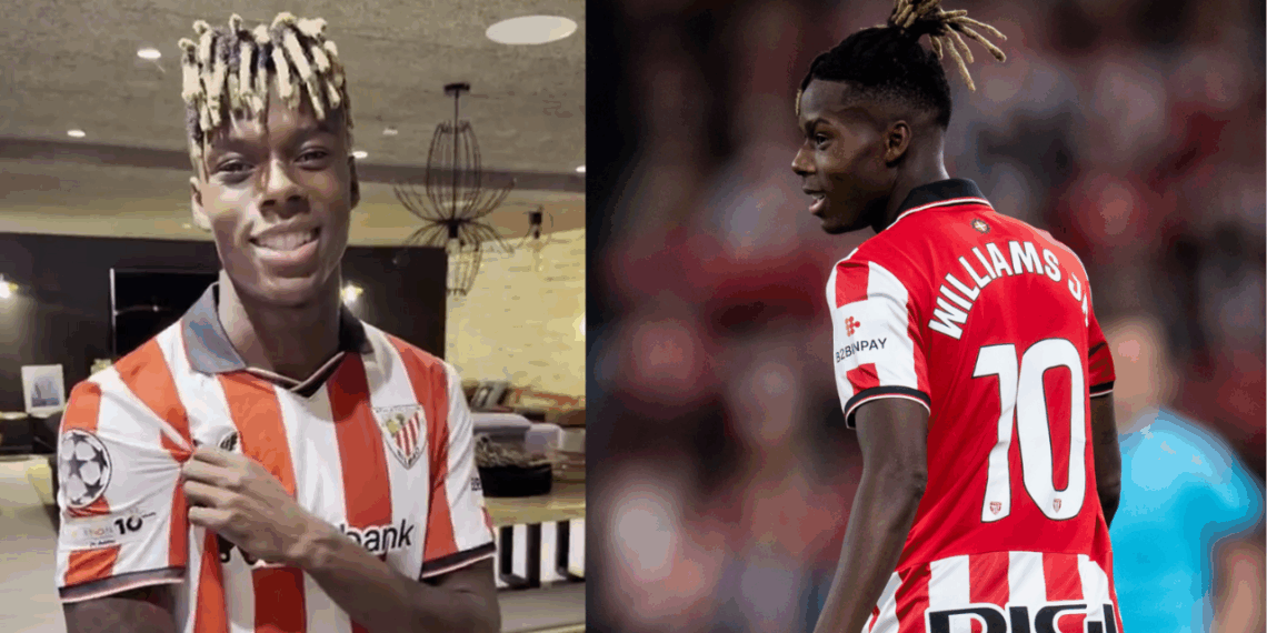 Nico Williams renueva con el Athletic Club hasta 2035.