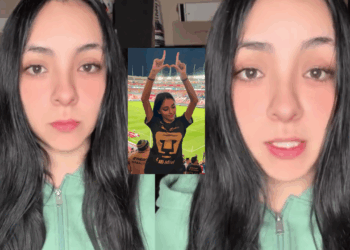 Yare Ramos, la influencer seguidora de Pumas, denuncia en sus redes sociales agresión física en el estadio.