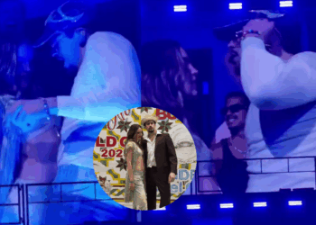 Bad Bunny le canta a Belinda durante concierto, se apoderan de las redes sociales con baile sensual