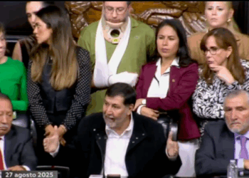 Noroña anuncia que denunciará a Alejandro Moreno Alito por agresión