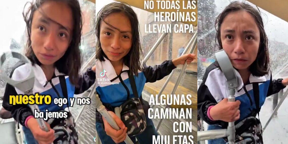 Mujer con discapacidad inspira desde las calles de CDMX vendiendo dulces