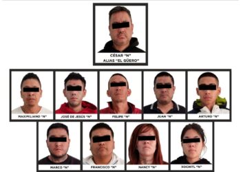 Detienen a 10 de la Familia Michoacana por ataque a Dulce, menor de 12 años, en Chalco