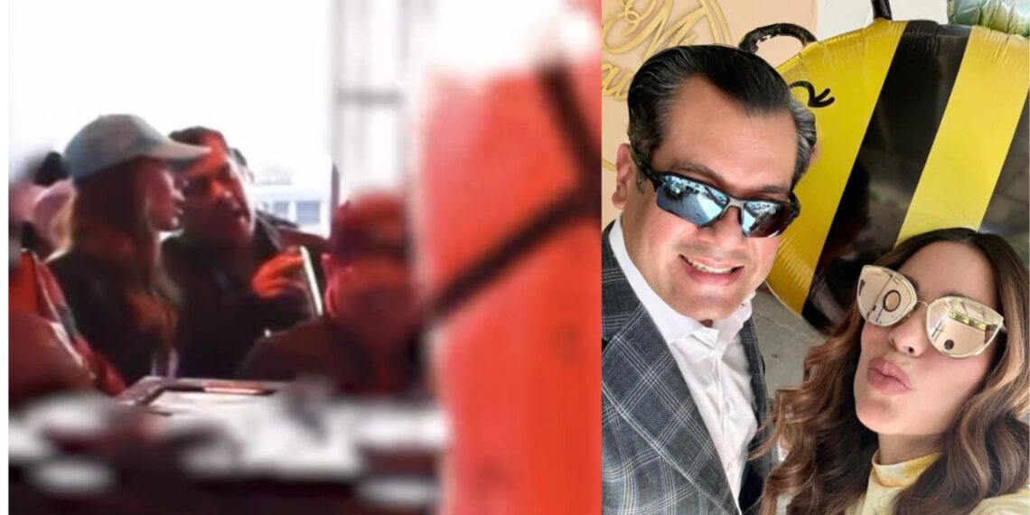 Captan a diputado de Morena y a Dato Protegido en fiesta VIP de la Fórmula 1