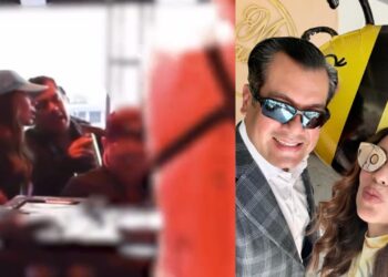 Captan a diputado de Morena y a Dato Protegido en fiesta VIP de la Fórmula 1