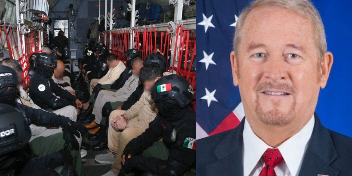 Embajador de EU confirma entrega de personajes clave del Cártel de Sinaloa y CJNG por parte de México
