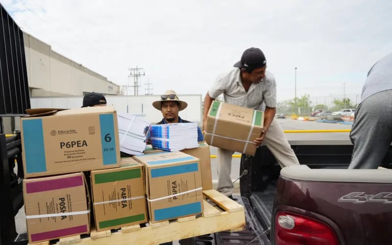 así fue la entrega de libros de texto gratuitos en Chihuahua