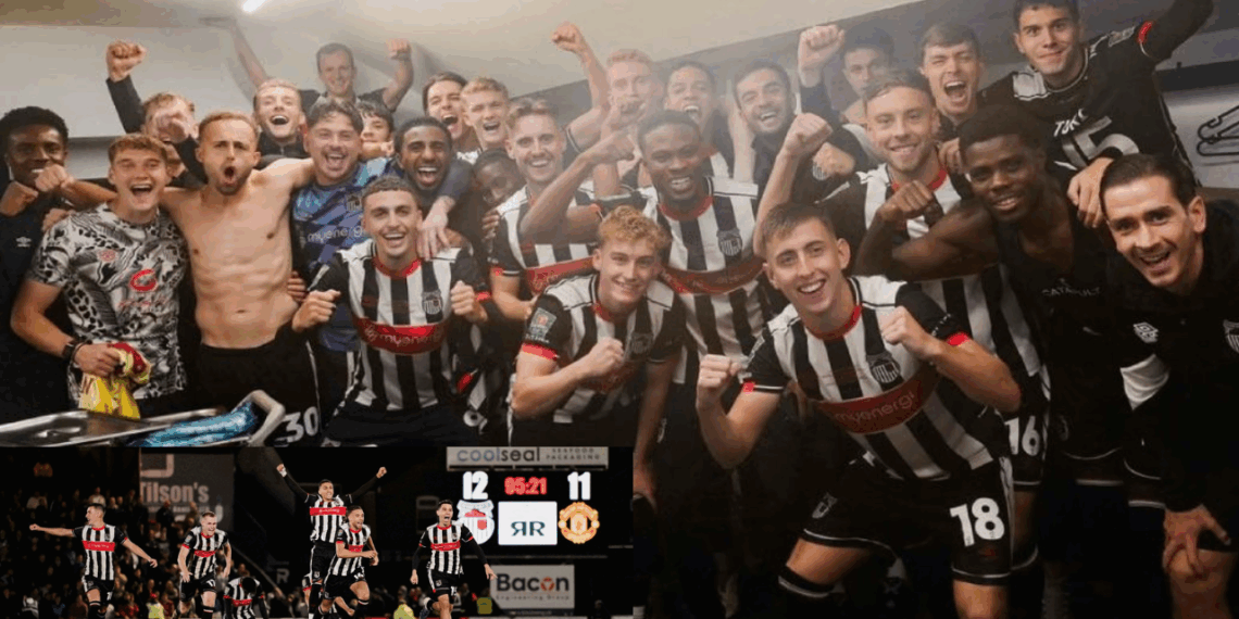¿Quiénes son Grimsby Town, el equipo de cuarta división que eliminó en penales al Manchester United de la Carabao Cup 25-26?