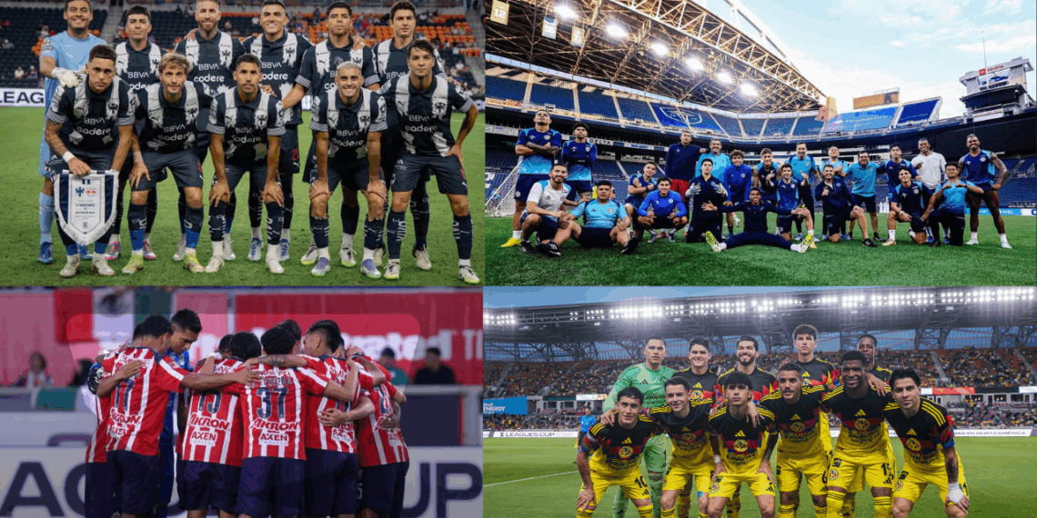 Estos son los equipos mexicanos eliminados de la Leagues Cup