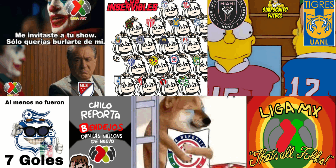 Liga Mx eliminada de la Leagues Cup, internet estalla con memes