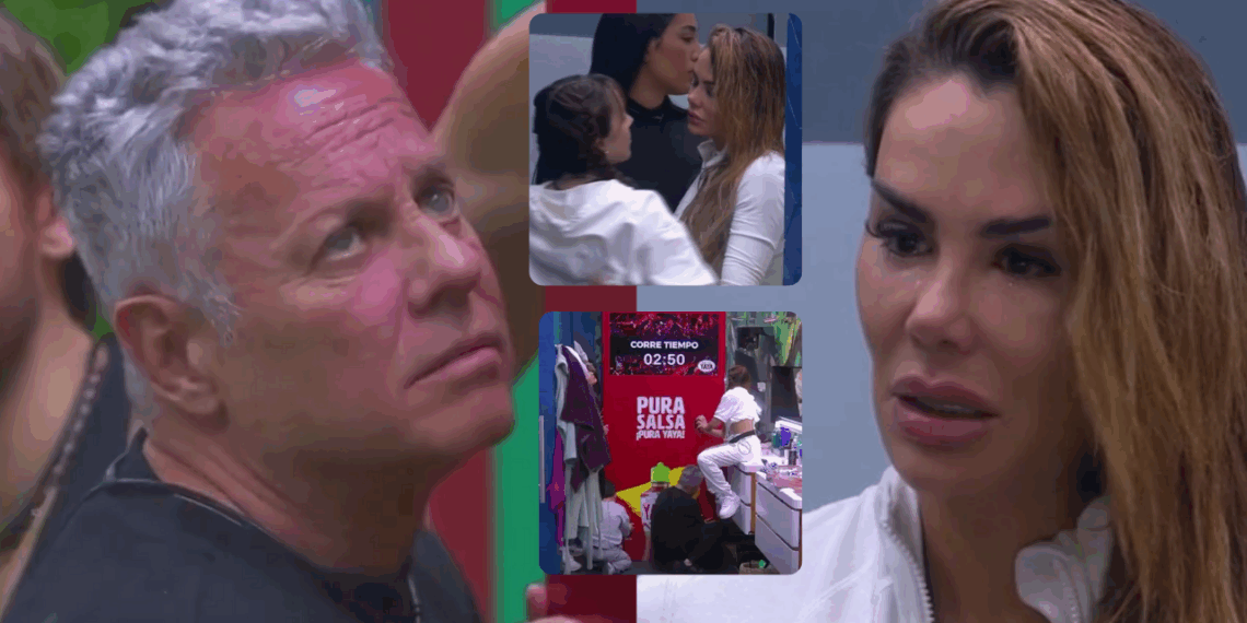 Ninel Conde acusa a Alexis Ayala de “violencia verbal" durante la prueba semanal en la Casa de los Famosos México.