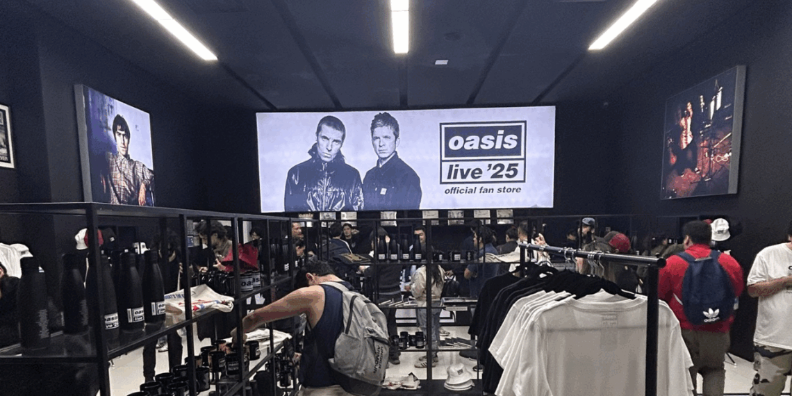 Oasis abre una pop-up store en Ciudad de México, conoce todos los detalles.