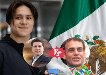 Samuel García y David Faitelson protagonizan pelea sobre el origen del campeón de clavados Osmar Olvera.