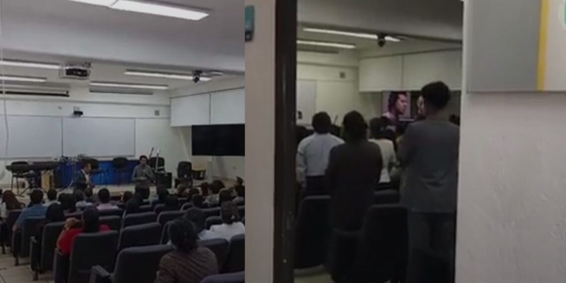 Polémica entre estudiantes de la BUAP por misa que autorizó director de Físico Matemáticas
