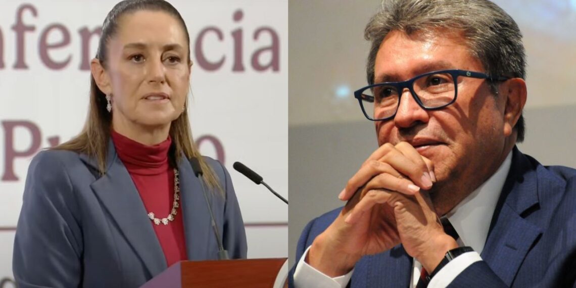 Sheinbaum rechaza que exista una “disputa interna” en Morena, como señaló Ricardo Monreal