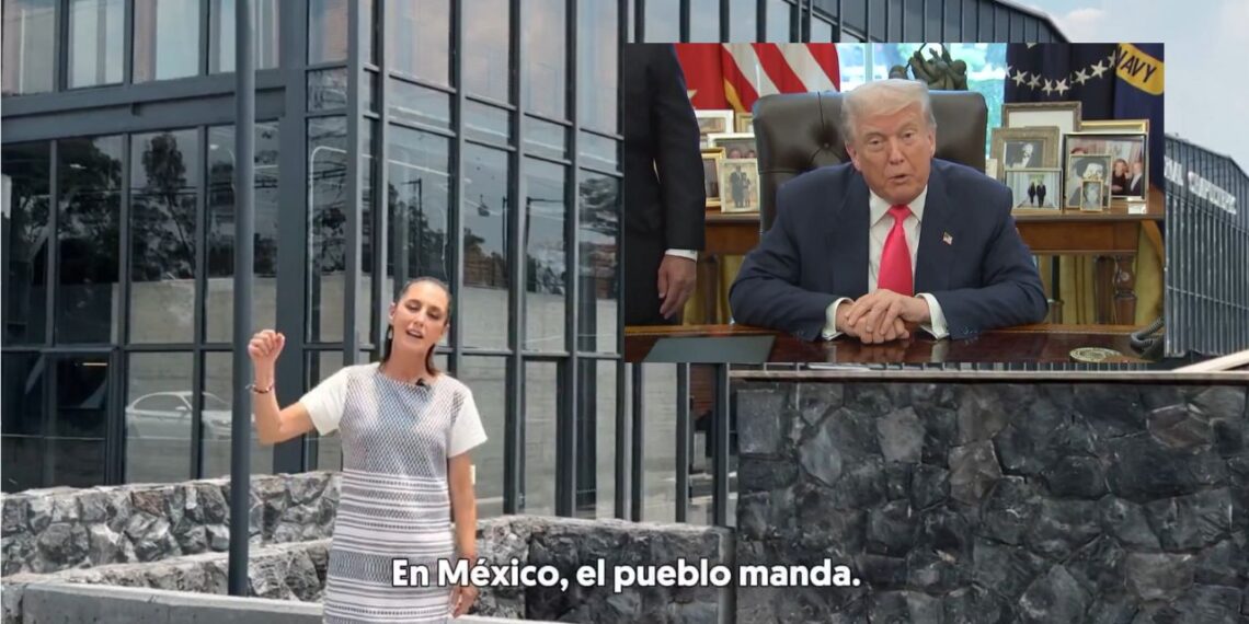 Sheinbaum responde a Trump: “En México, el pueblo manda"