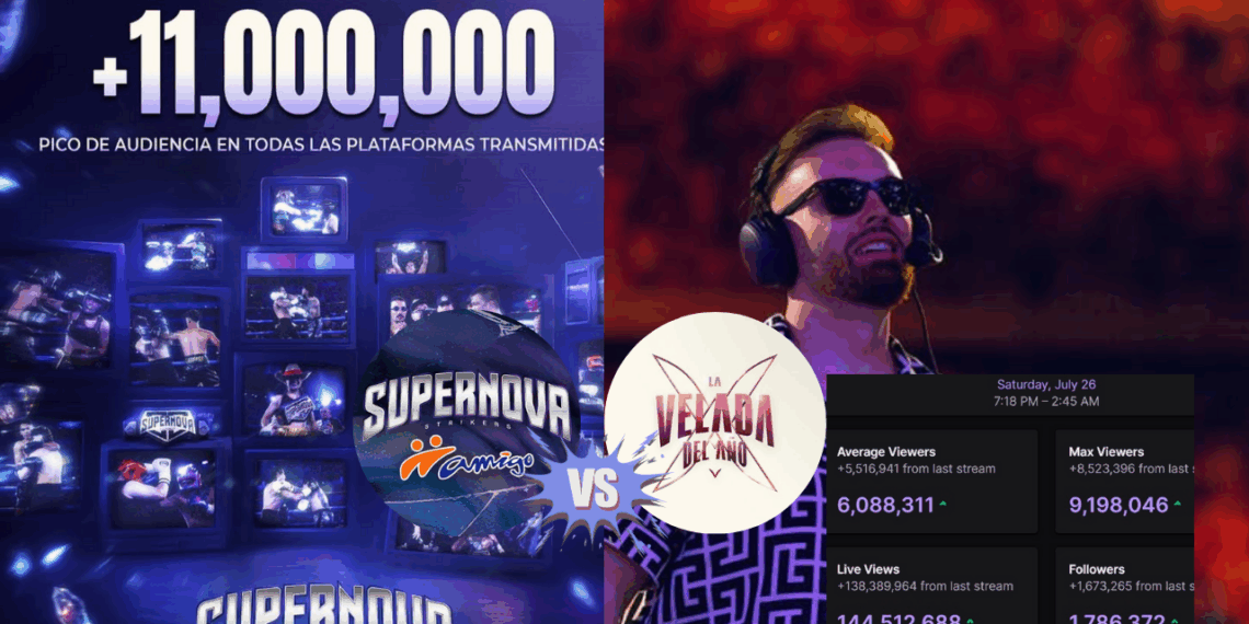 Las comparaciones entre Supernova Strikers y La Velada del Año.