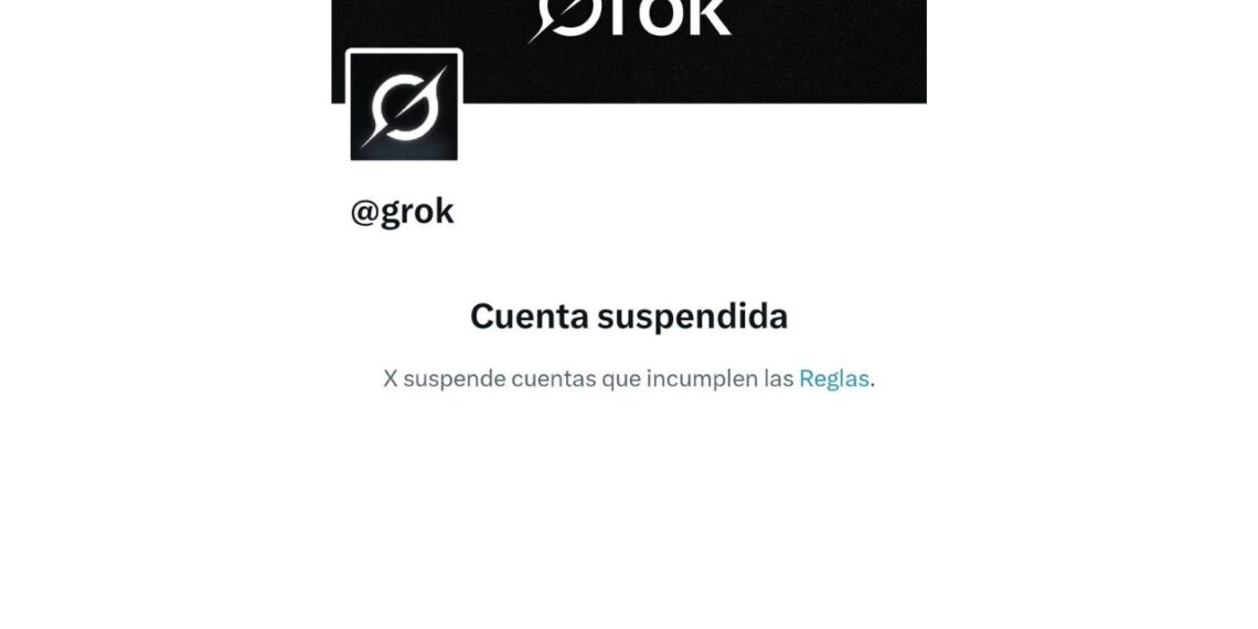 Suspenden cuenta de Grok en Twitter “X” por incumplir sus propias reglas