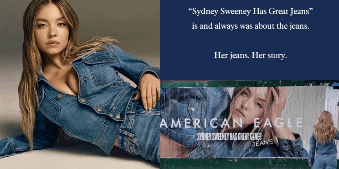 American Eagle responde a la polémica campaña publicitaria con Sydney Sweeney