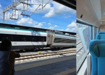Se descarrila Tren Maya en Izamal, Yucatán
