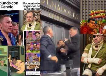 Memes por la pelea de Alito y Noroña en el Senado