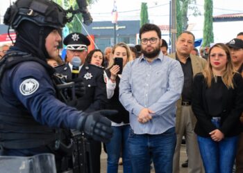 El Alcalde Isaac Montoya de Naucalpan