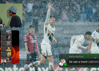 Aaron Ramsey anota su primer gol en Pumas, genera memes por aparente "maldición"