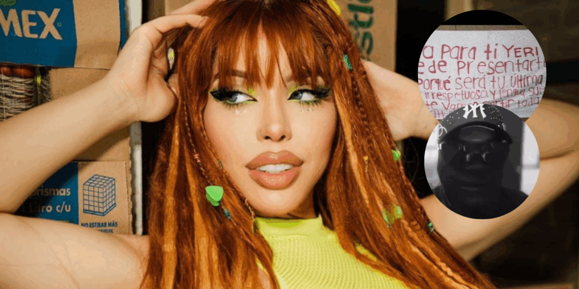 Yeri Mua ha sido blanco de amenazas en los últimos días.