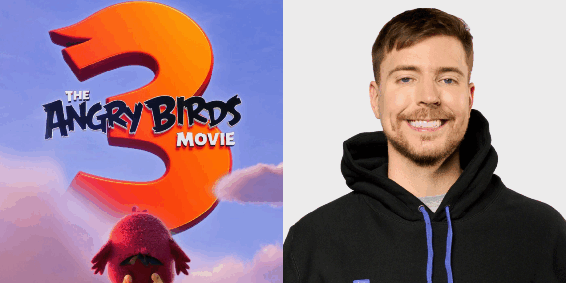 MrBeast se une al elenco de Angry Birds 3