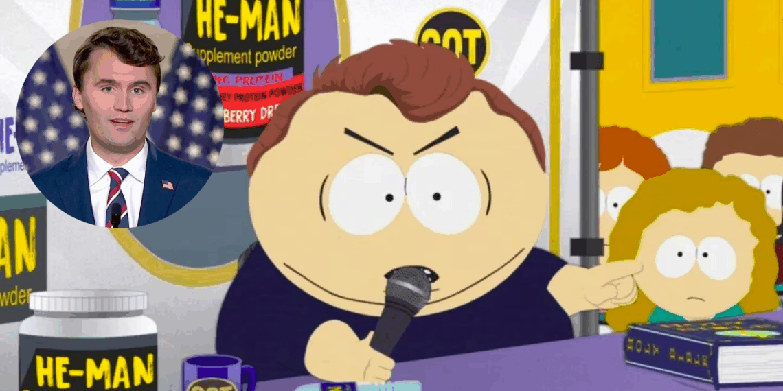 Comedy Central retira episodio de South Park que parodiaba a Charlie Kirk