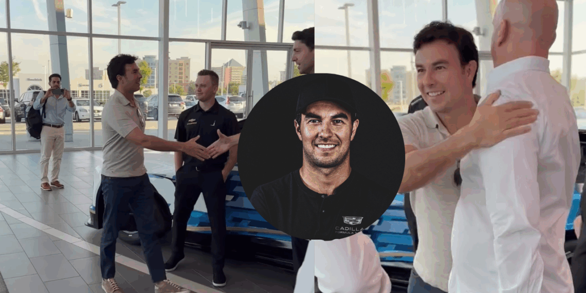 Sergio ‘Checo’ Pérez inicia actividades en Cadillac, pisa por primera vez sus instalaciones