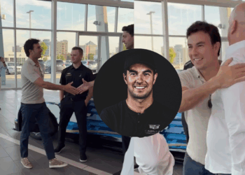 Sergio ‘Checo’ Pérez inicia actividades en Cadillac, pisa por primera vez sus instalaciones