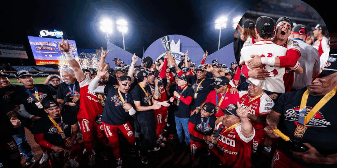 Diablos Rojos son bicampeones de la LMB Barren a los Charros de Jalisco en la Serie del Rey