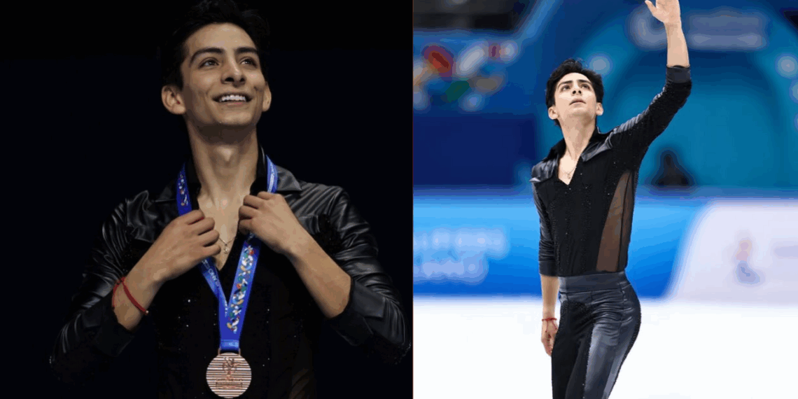 Donovan Carrillo, el patinador mexicano que logró su pase para los Juegos Olímpicos de Invierno 2026
