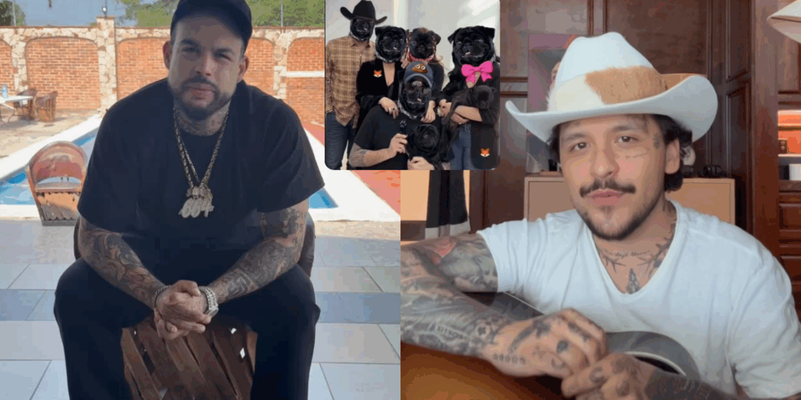 Emiliano Aguilar expone mensajes con Christian Nodal, continúa la pelea familiar