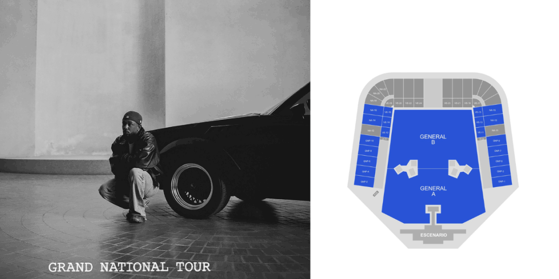 Kendrick Lamar enfrenta baja venta de boletos en México a un día de su gran concierto