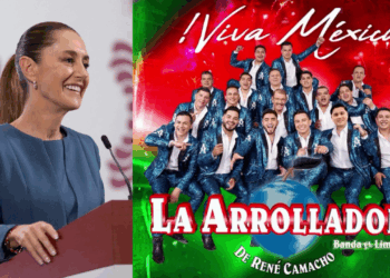 La Arrolladora Banda El Limón es la agrupación estrella del Grito en el Zócalo
