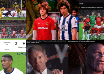 La burla viral con memes tras la derrota 6-2 de Rayados vs Toluca