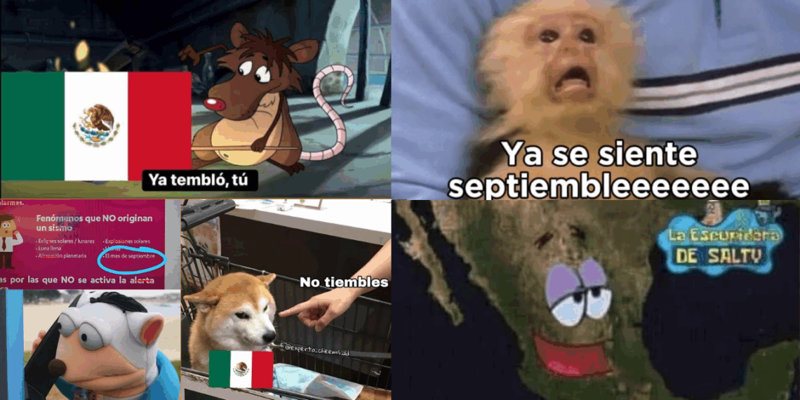 Los mejores memes del primer sismo de septiembre en México