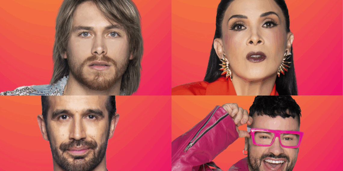 Los nominados de la octava semana de La Casa de los Famosos México