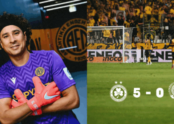 Guillermo “Memo” Ochoa es goleado en su debut con el AEL Limmasol