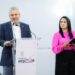 El gobernador Alfredo Ramírez y Gladyz Butanda