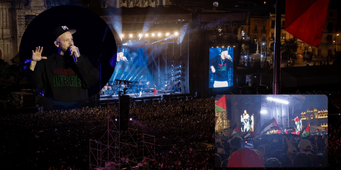¿Por qué el grito de Palestina Libre en el concierto de Residente?
