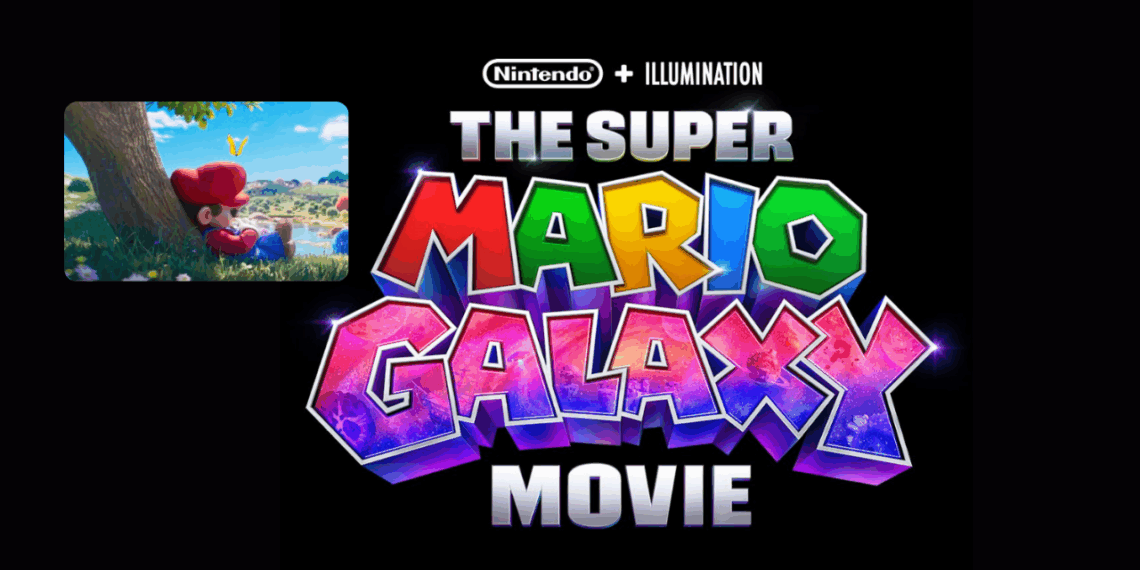 Nintendo anuncia “The Super Mario Galaxy Movie”, la nueva película de Mario Bros