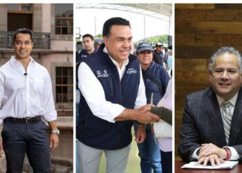 Luis Nava, Felifer Macías y Santiago Nieto, aspirantes a la gubernatura de Querétaro.