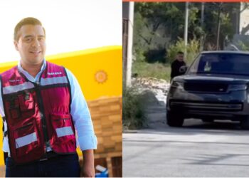 Exhiben funcionario de Jesús Nava en Santa Catarina