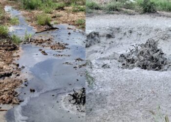 Derrame de Pemex en Doctor Coss