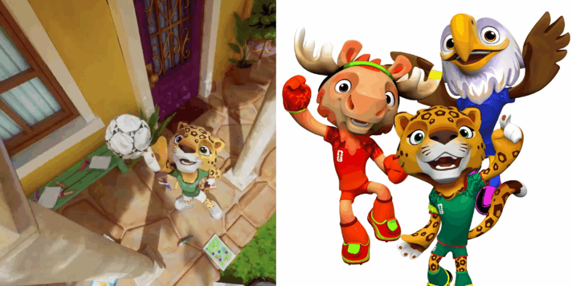Zayu, el jaguar mexicano ruge al mundo: FIFA presenta los diseños de las mascotas para el Mundial 2026