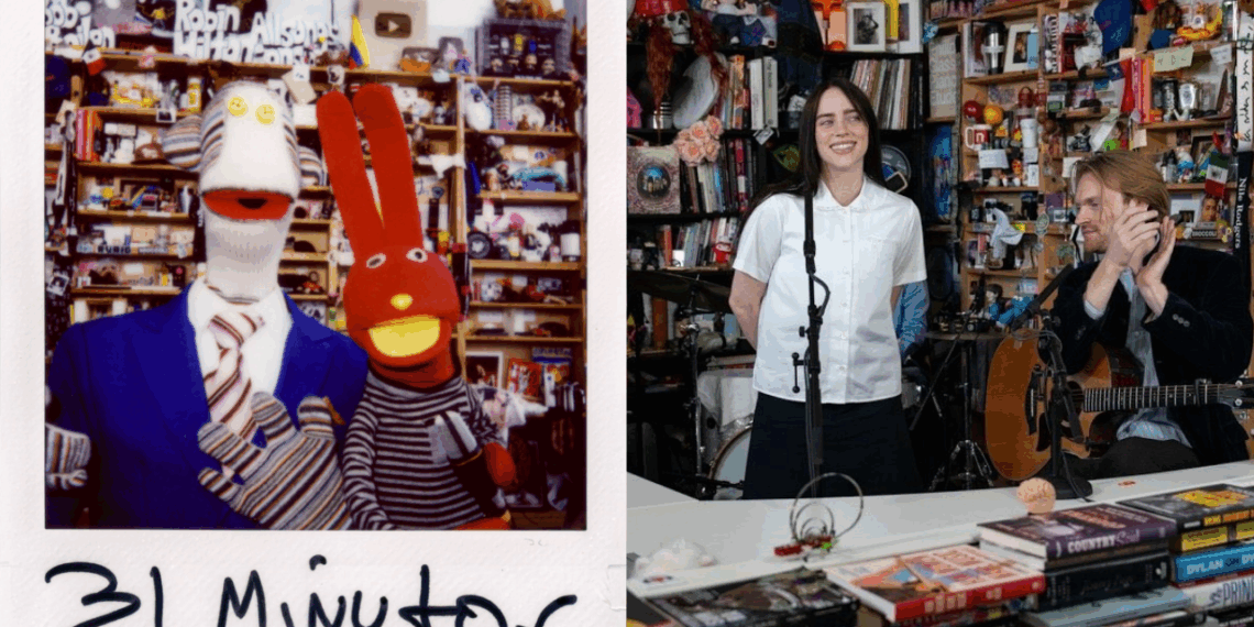 31 Minutos rompe récord de Tiny Desk de Billie Eilish